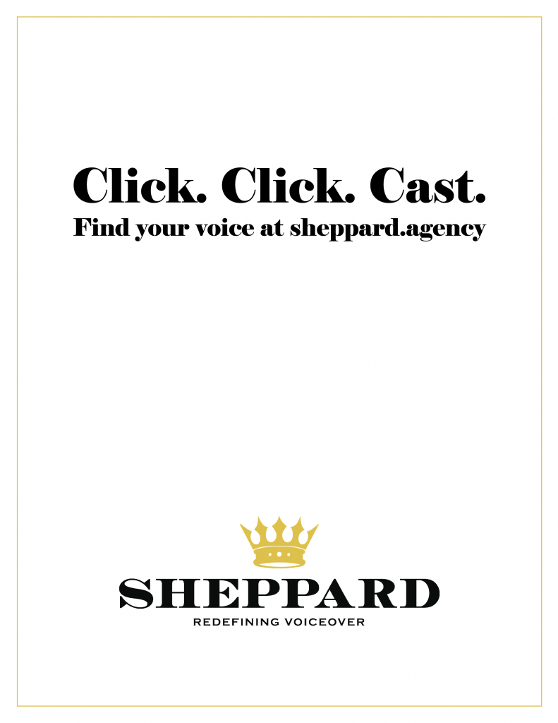 Sheppard Redefining Voiceover ClickClickCastAd